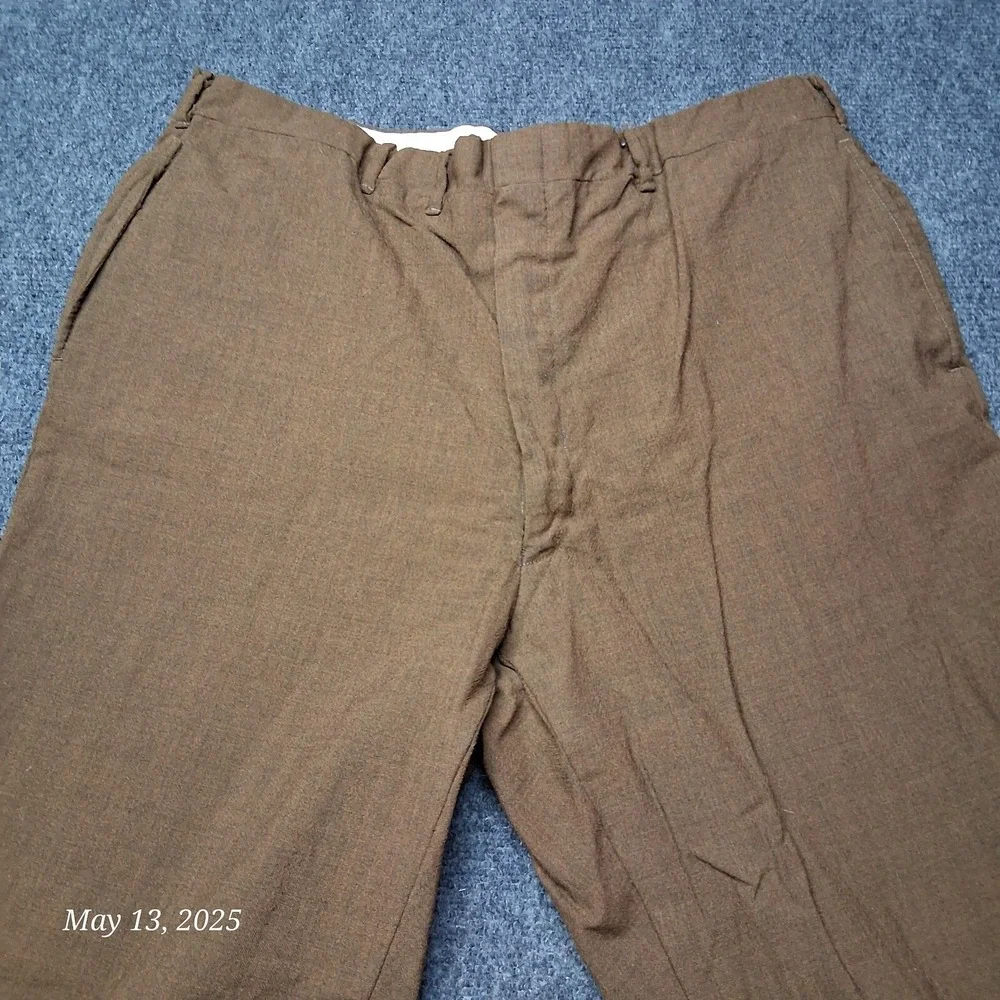 VTG Hampton Heath‎ Super Crease Surably Pressed Slacks Sz 34x30